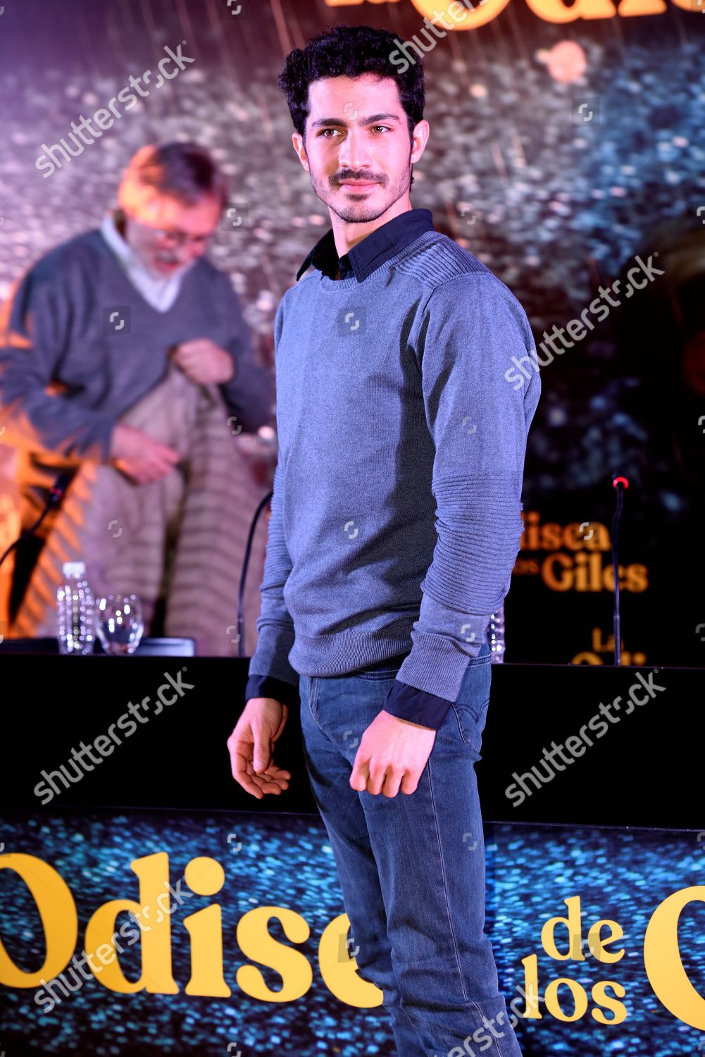 Argentinian Actor Chino Darin Poses During Editorial Stock Photo