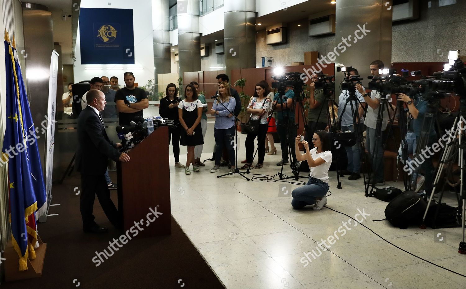 Felix Banila Chief Prosecutor Diicot L Speaks Redaktionelles Stockfoto Stockbild Shutterstock