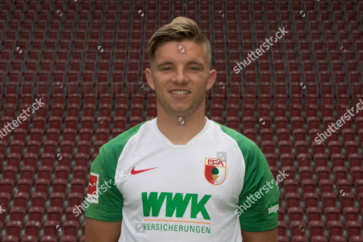 Mads Pedersen 3 Fc Augsburg Mannschafts Editorial Stock Photo Stock