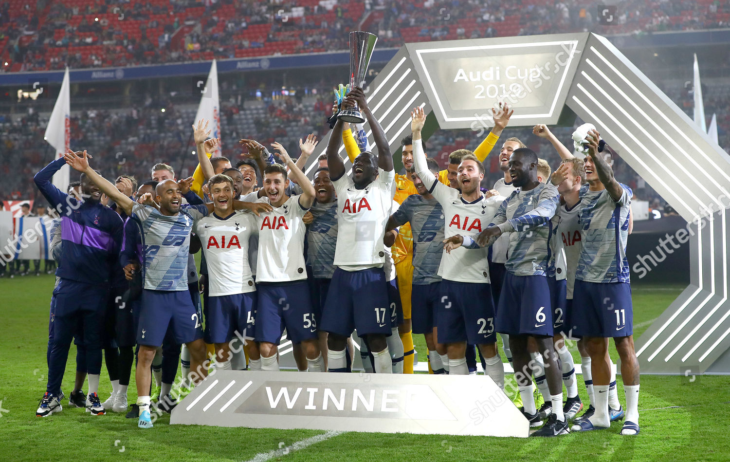 Tottenham Hotspur wins the 2019 Audi Cup
