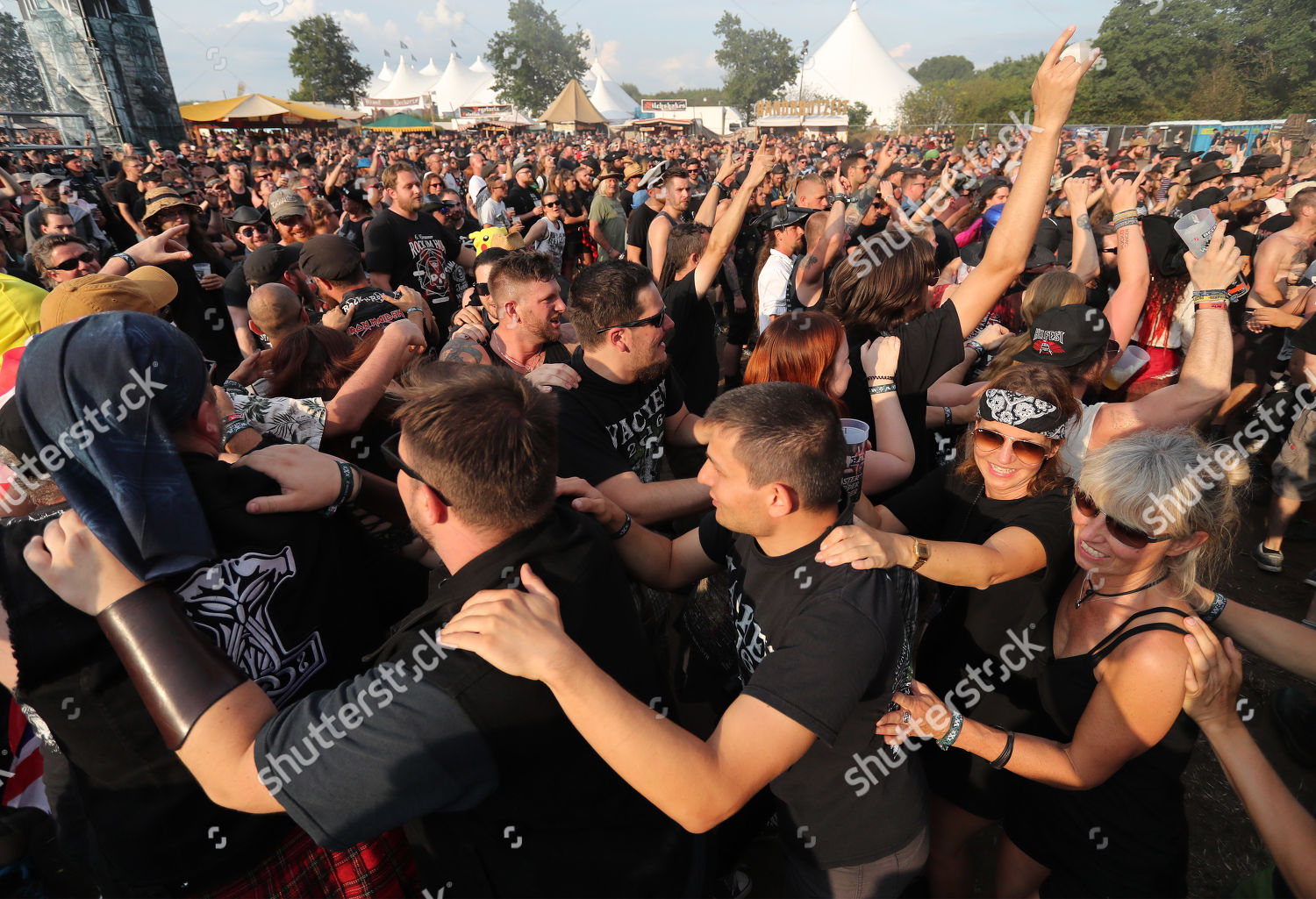 Visitors Dance During Concert Wacken Open Editorial Stock Photo - Stock  Image | Shutterstock