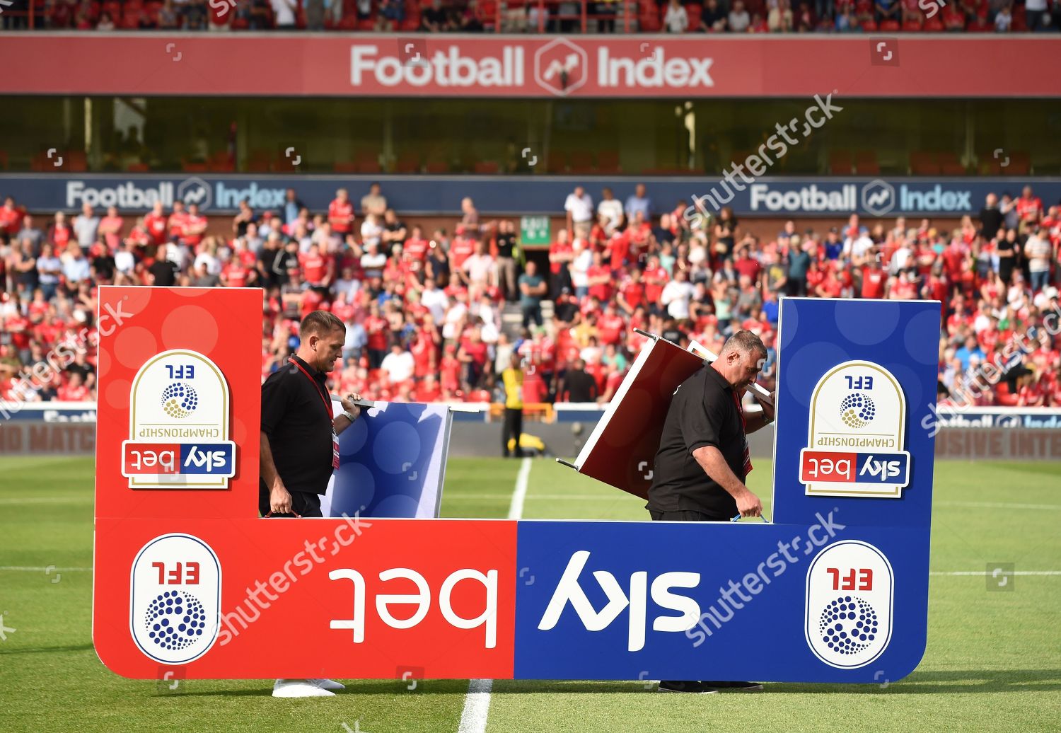 Sky Bet Sky Bet Handshake Board Editorial Stock Photo Stock Image