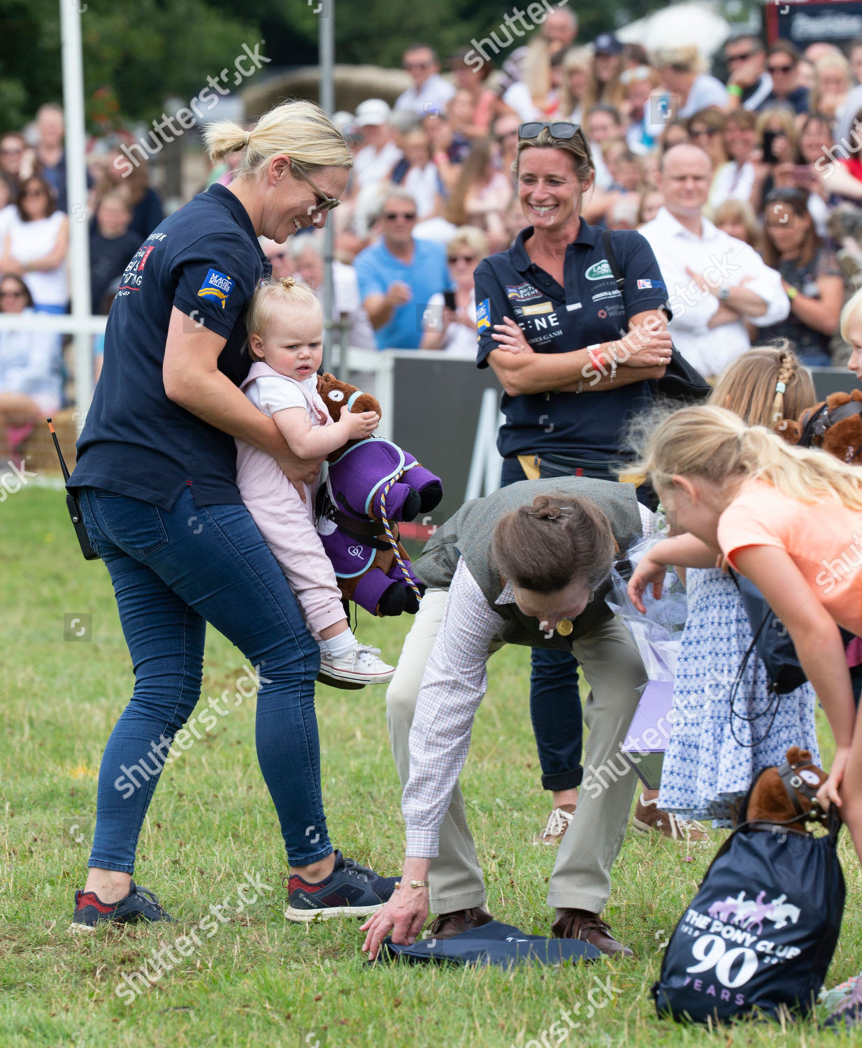 Zara Tindall Lena Elizabeth Tindall Princess Editorial Stock Photo ...