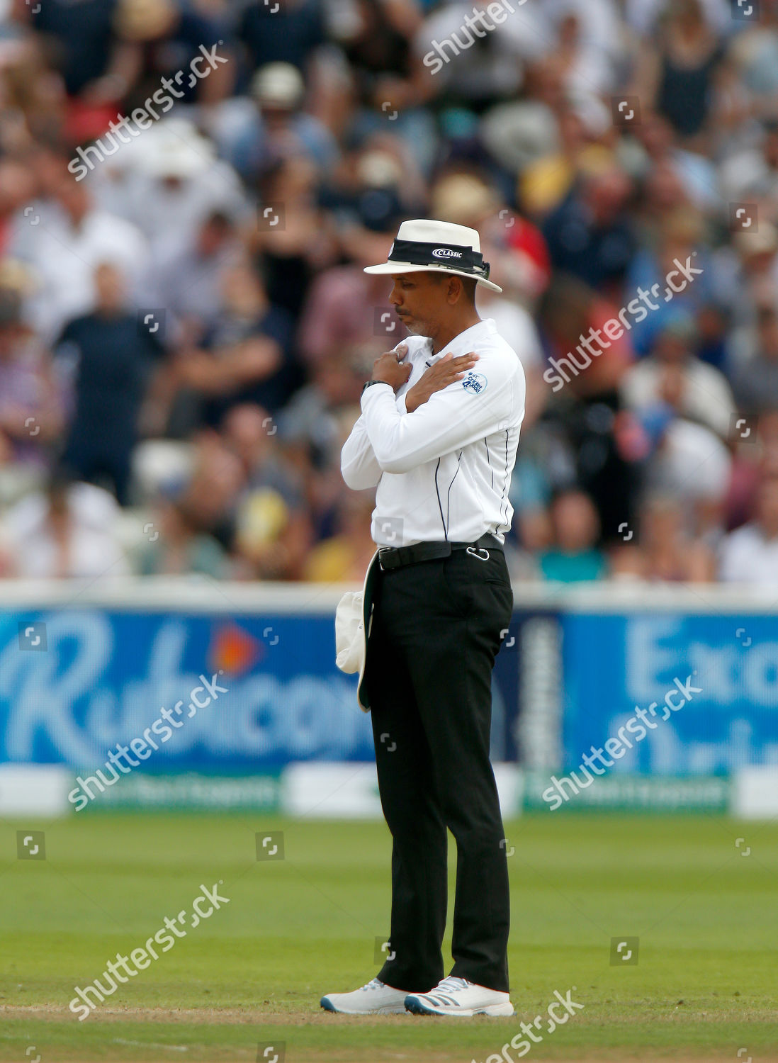 Umpire Joel Wilson Reverses Decision Editorial Stock Photo Stock