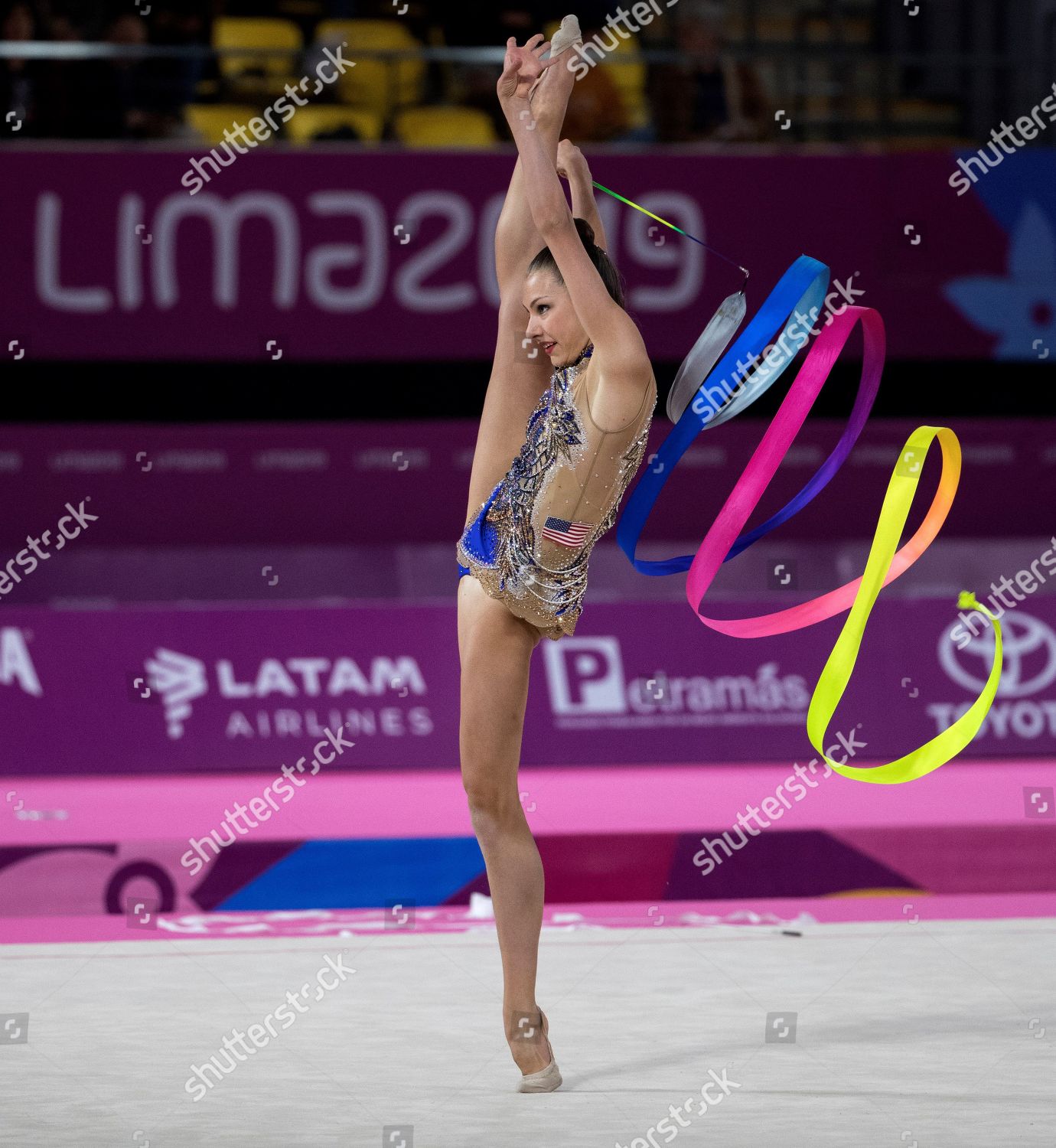 Evita Griskenas Us Competes During Rhythmic Editorial Stock Photo