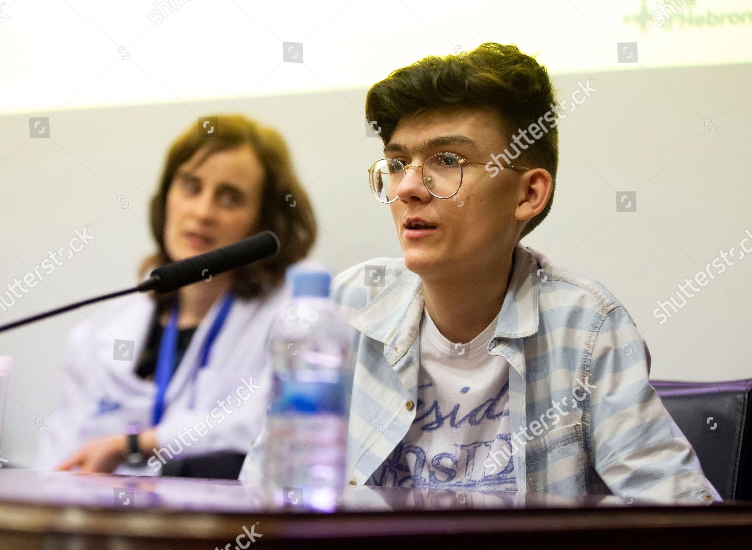 Patient Nicky Islyamov R Addresses Press Conference Editorial Stock Photo Stock Image Shutterstock