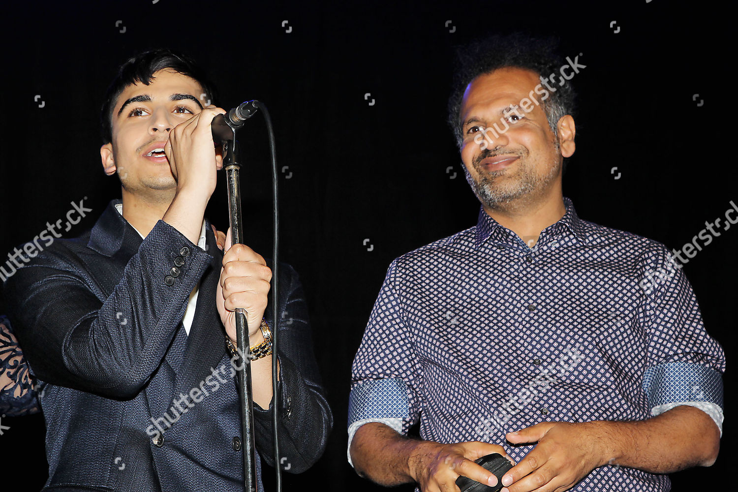Sarfraz Manzoor Aaron Phagura Editorial Stock Photo - Stock Image ...
