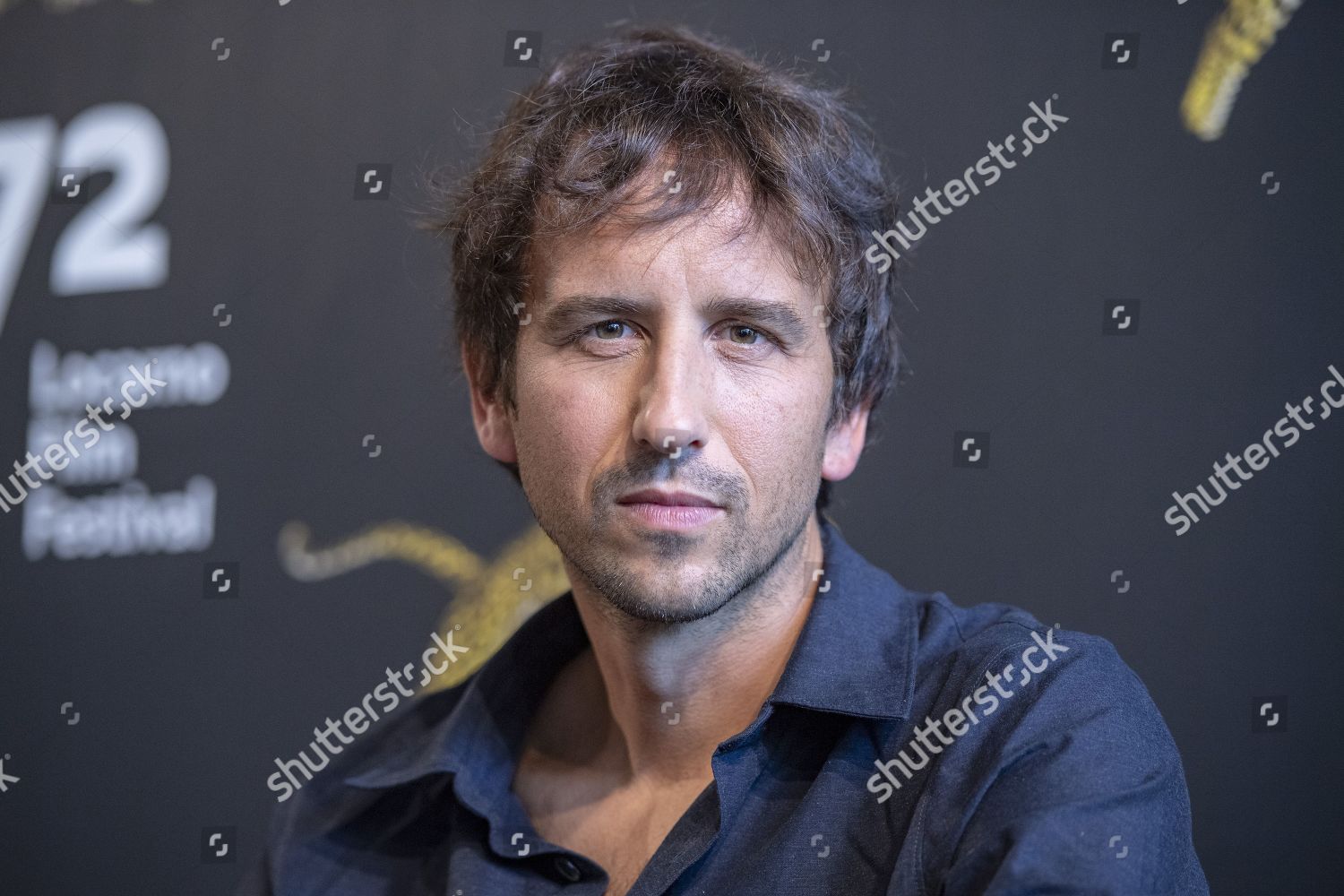 French Director Stephane Demoustier Poses During Editorial Stock Photo ...