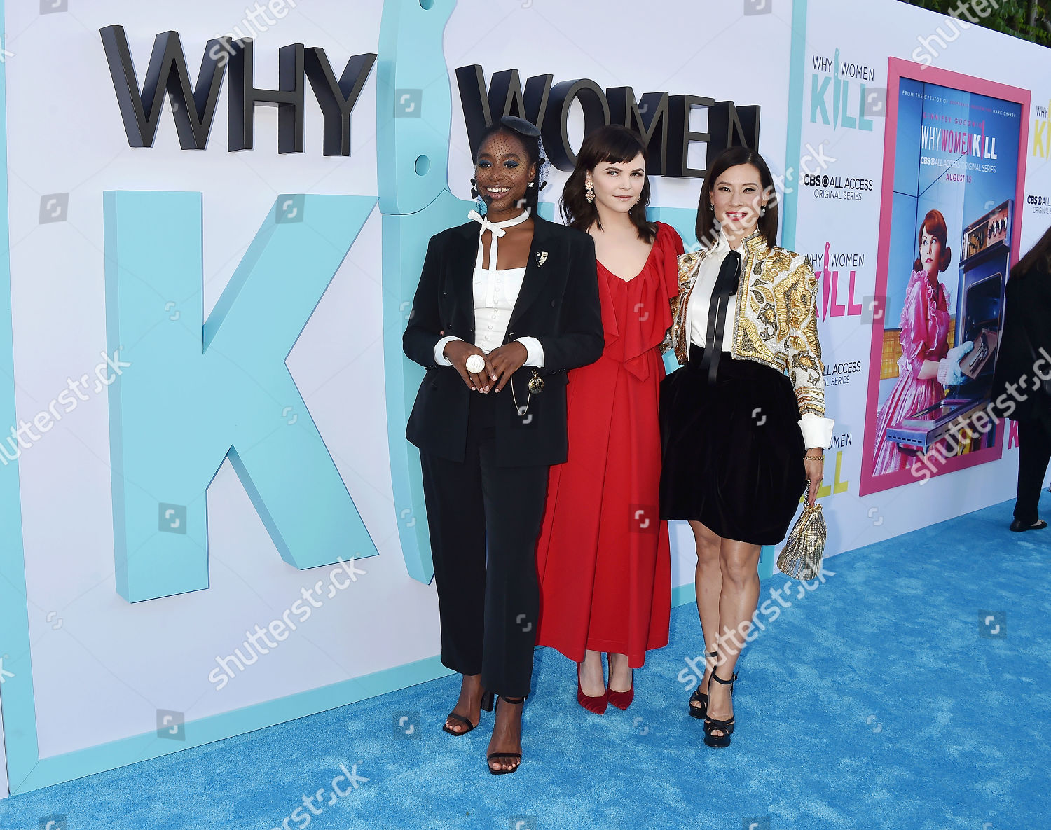 Kirby Howellbaptiste Ginnifer Goodwin Lucy Liu Editorial Stock Photo