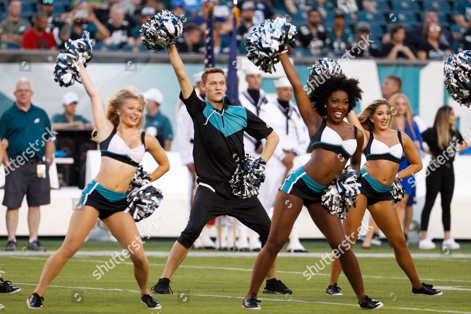 Philadelphia Eagles Male Cheerleader Kyle Tanguay Editorial Stock Photo -  Stock Image