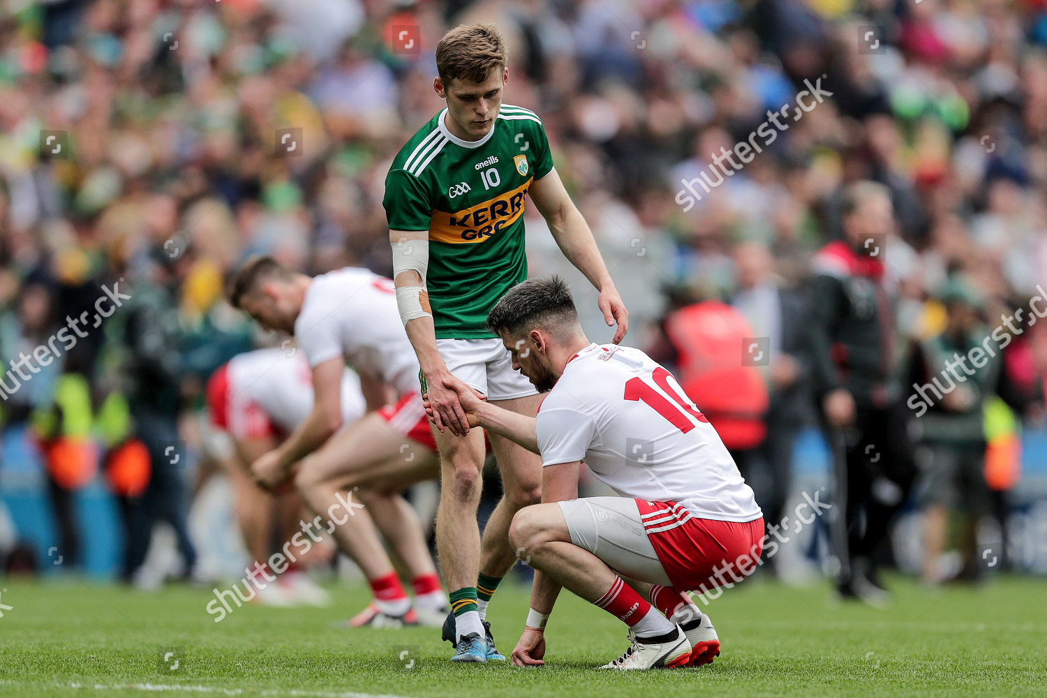 Kerry Vs Tyrone Kerrys Gavin White Editorial Stock Photo Stock Image