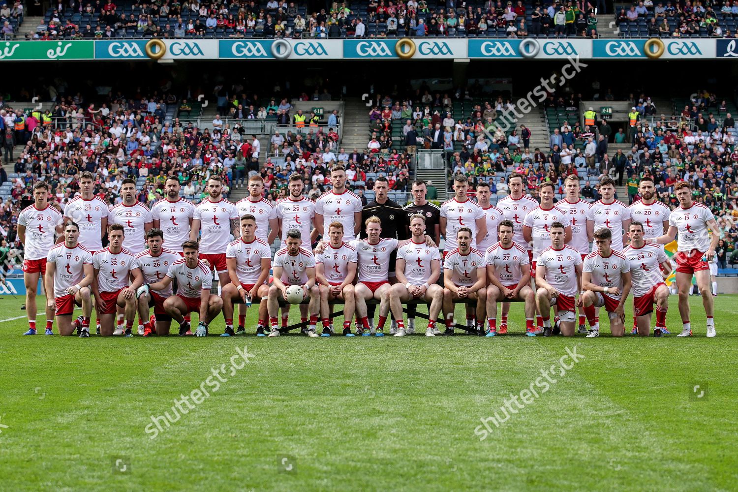 Kerry Vs Tyrone Tyrone Team Editorial Stock Photo Stock Image