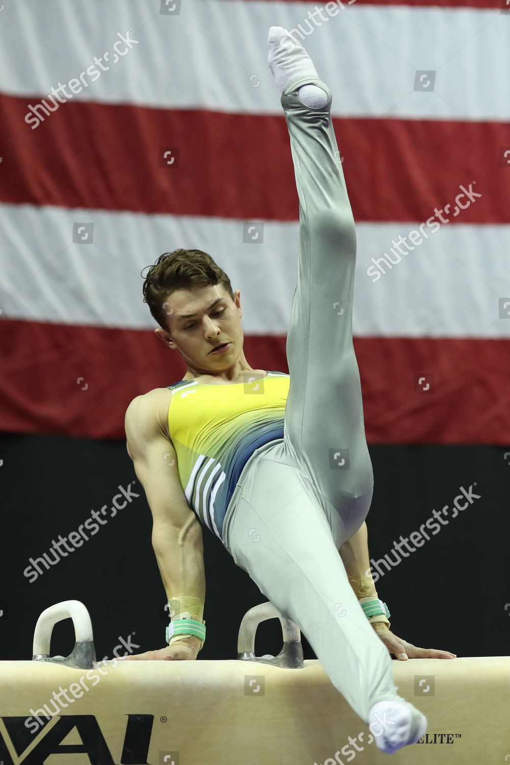 Gymnast Paul Juda Competes During Day Editorial Stock Photo - Stock ...