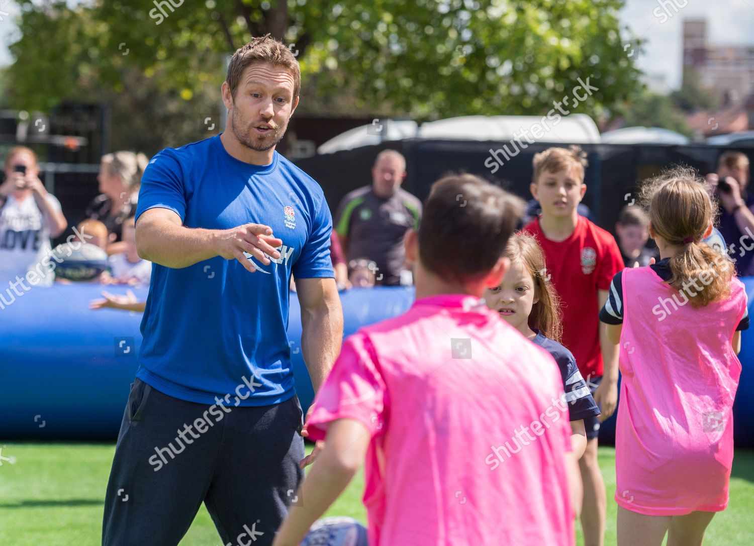 Jonny Wilkinson Coaches Children Touch Rugby On Editorial Stock Photo Stock Image Shutterstock