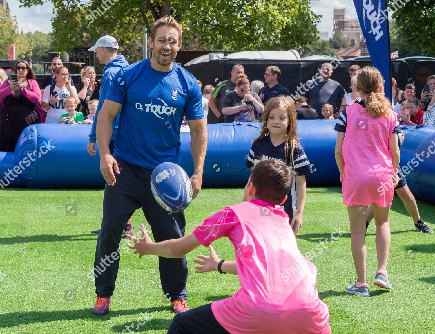Jonny Wilkinson Coaches Children Touch Rugby On Editorial Stock Photo Stock Image Shutterstock