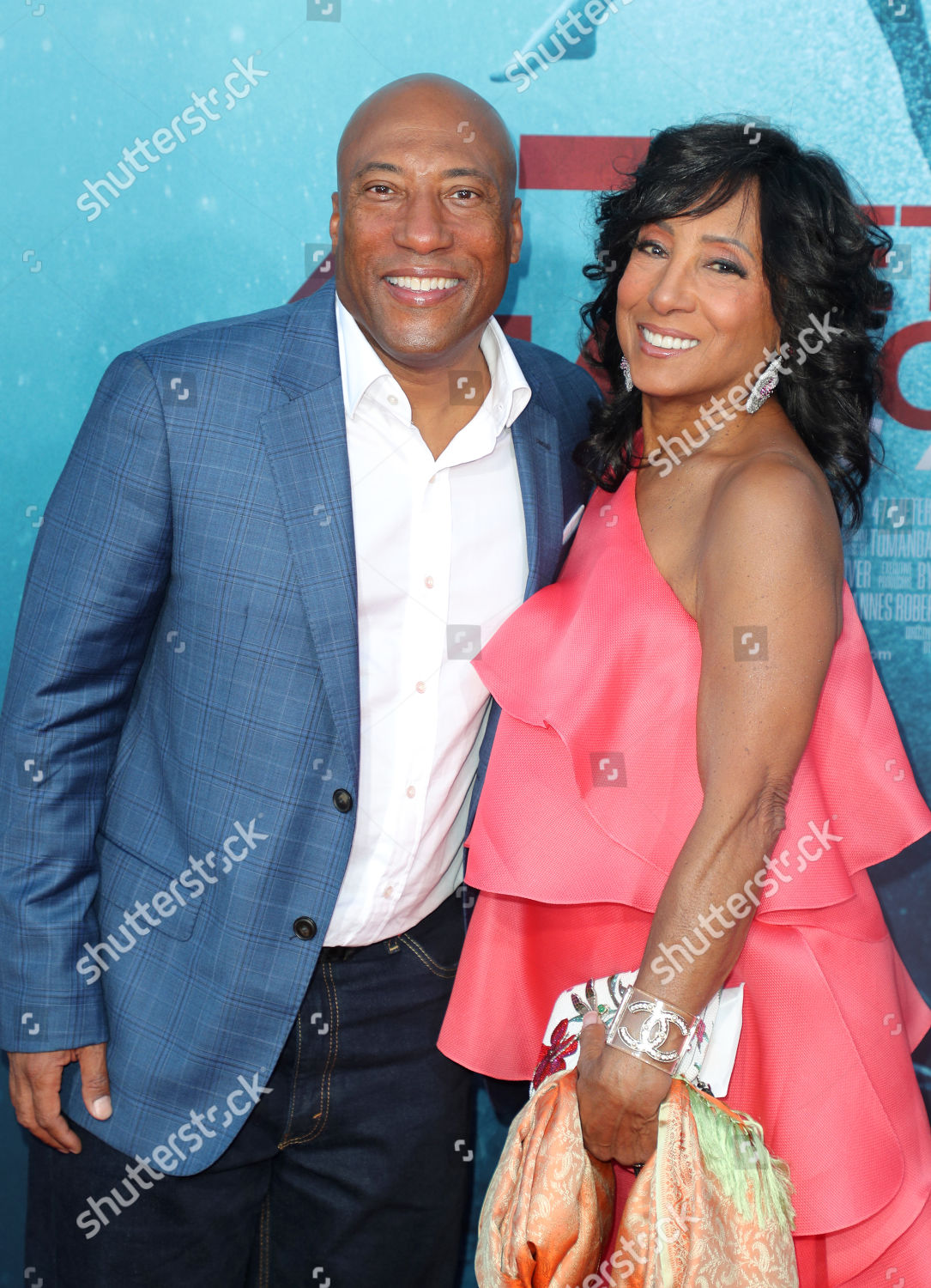 Byron Allen Carolyn Folks Editorial Stock Photo - Stock Image ...