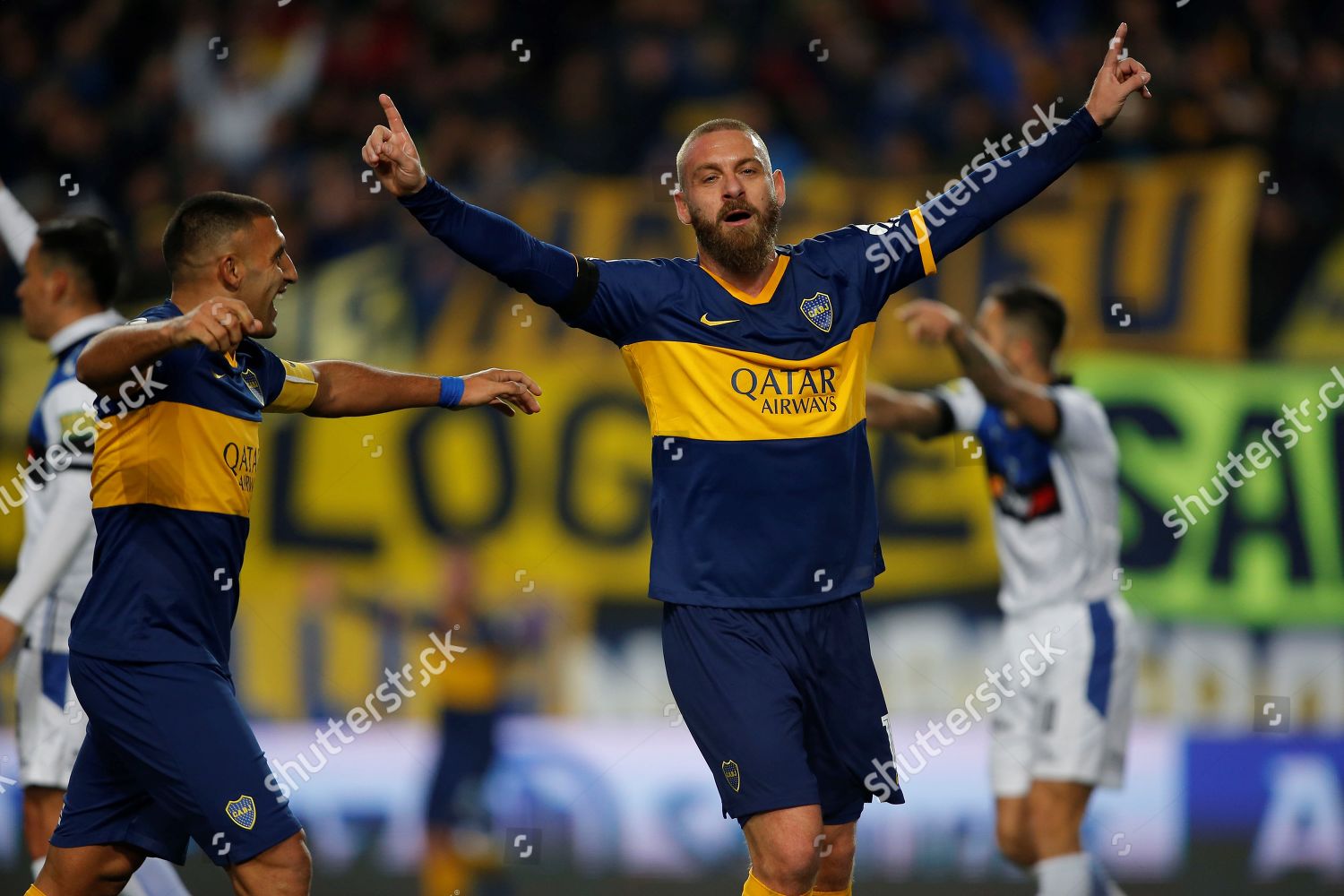 Daniele De Rossi R Boca Juniors Celebrates Editorial Stock Photo Stock Image Shutterstock