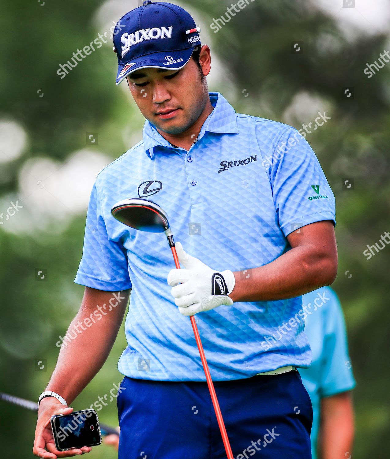 Hideki Matsuyama Japan Looks His Driver Editorial Stock Photo - Stock