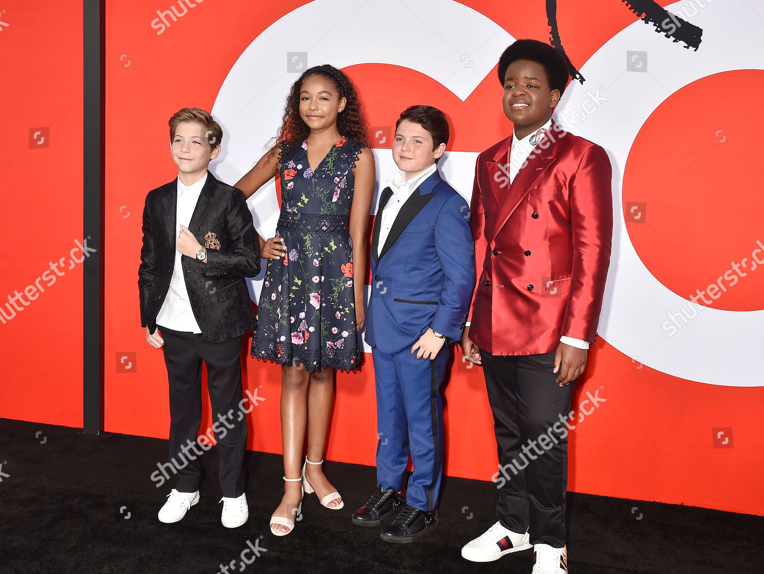 Jacob Tremblay Millie Davis Brady Noon Editorial Stock Photo - Stock ...