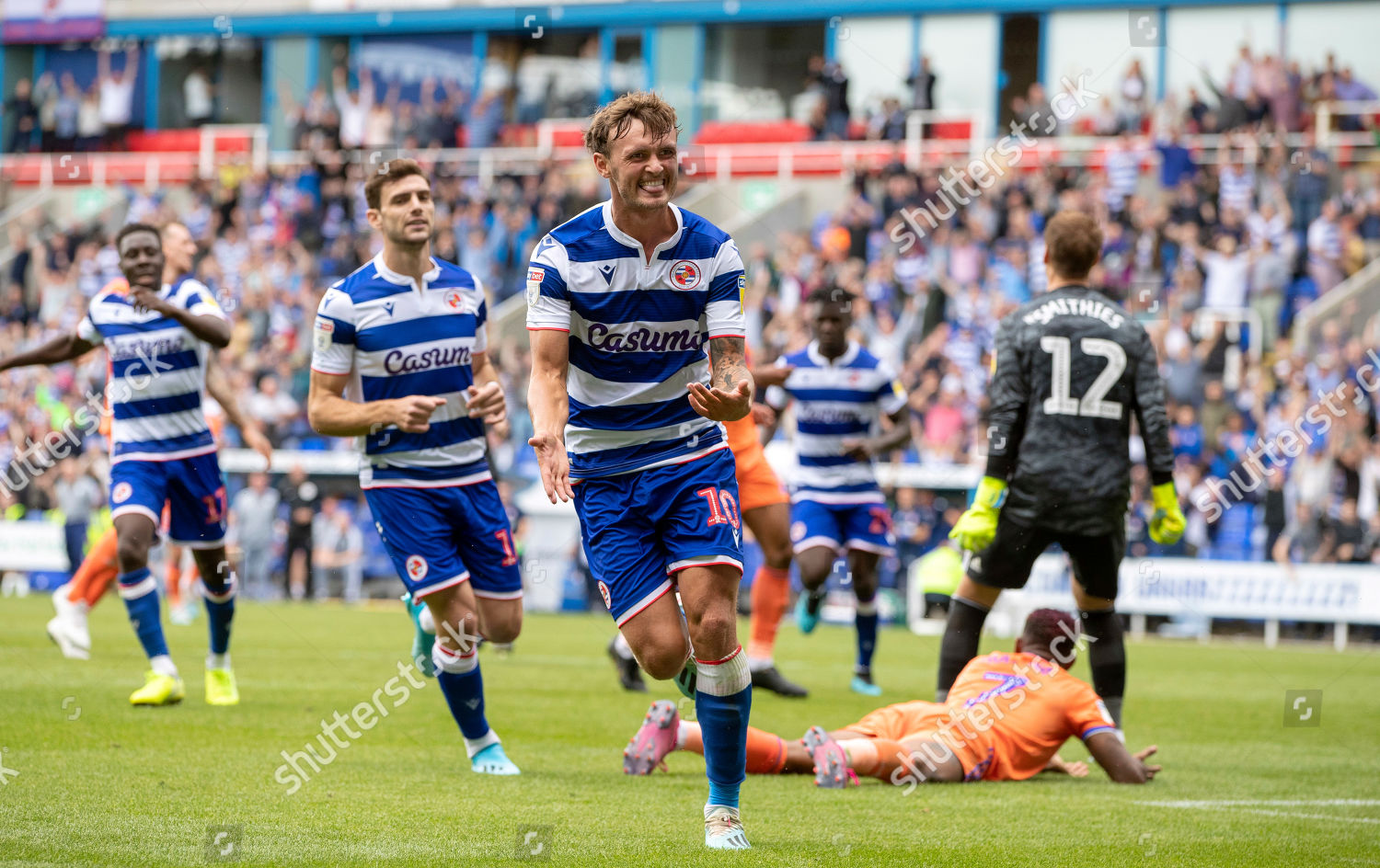 John Swift Reading Fc Celebrates After He Editorial Stock Photo Stock Image Shutterstock