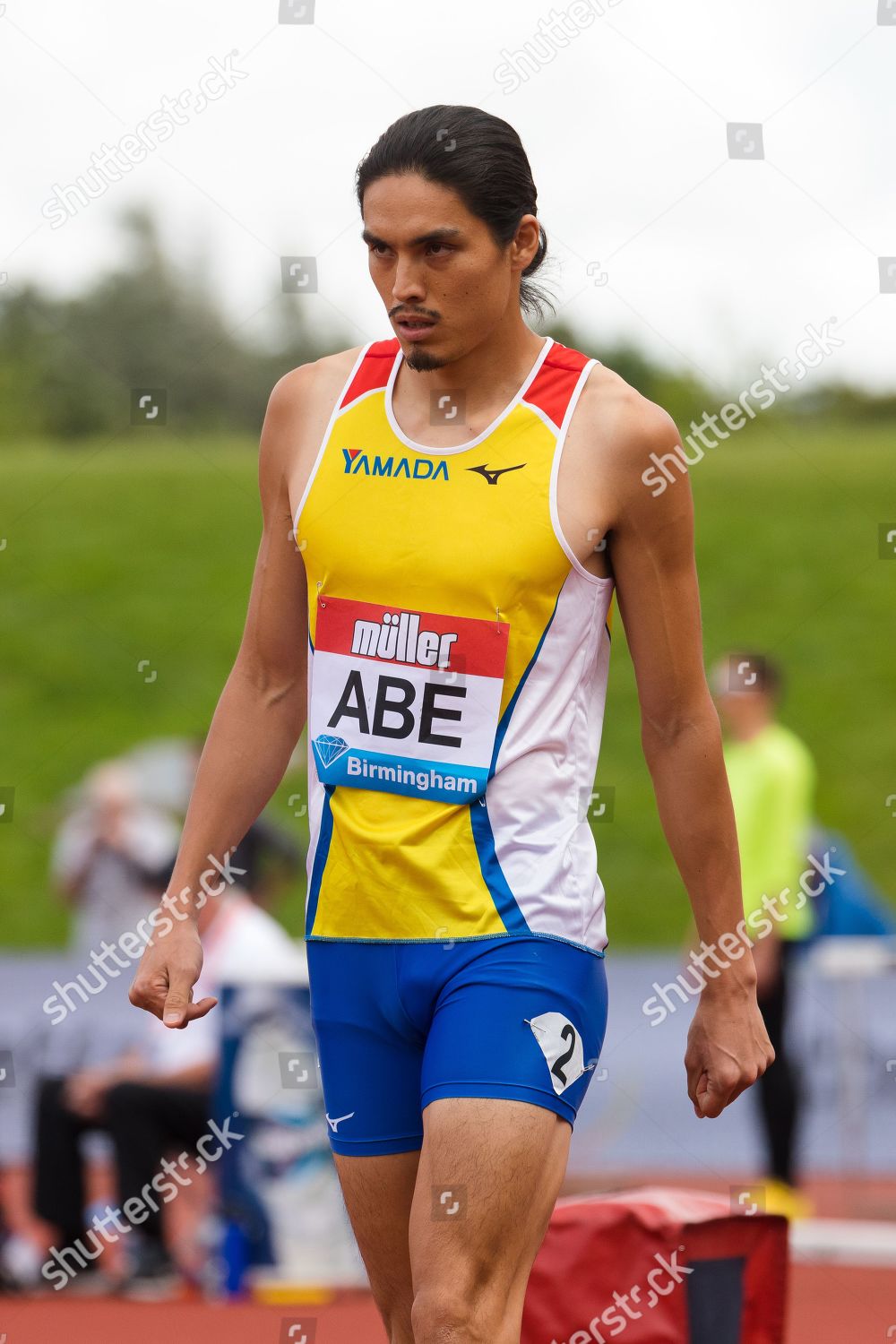 Japans Takatoshi Abe Competes Mens 400m Editorial Stock Photo Stock