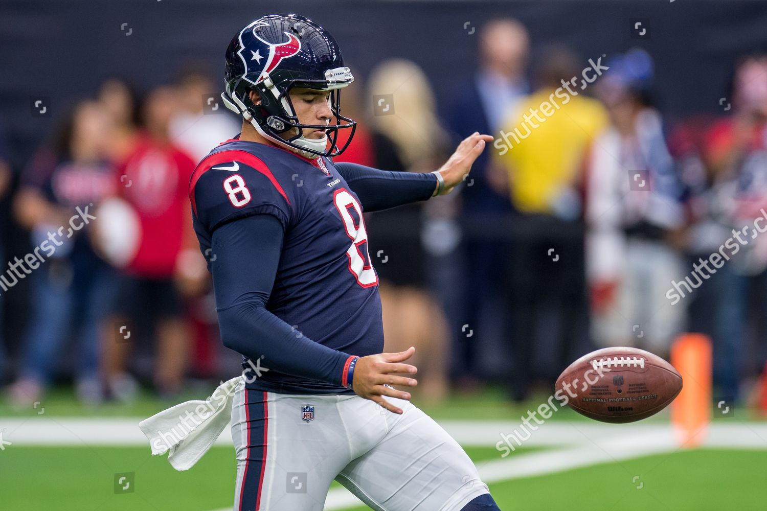 Houston Texans Punter Trevor Daniel 8 Editorial Stock Photo - Stock Image