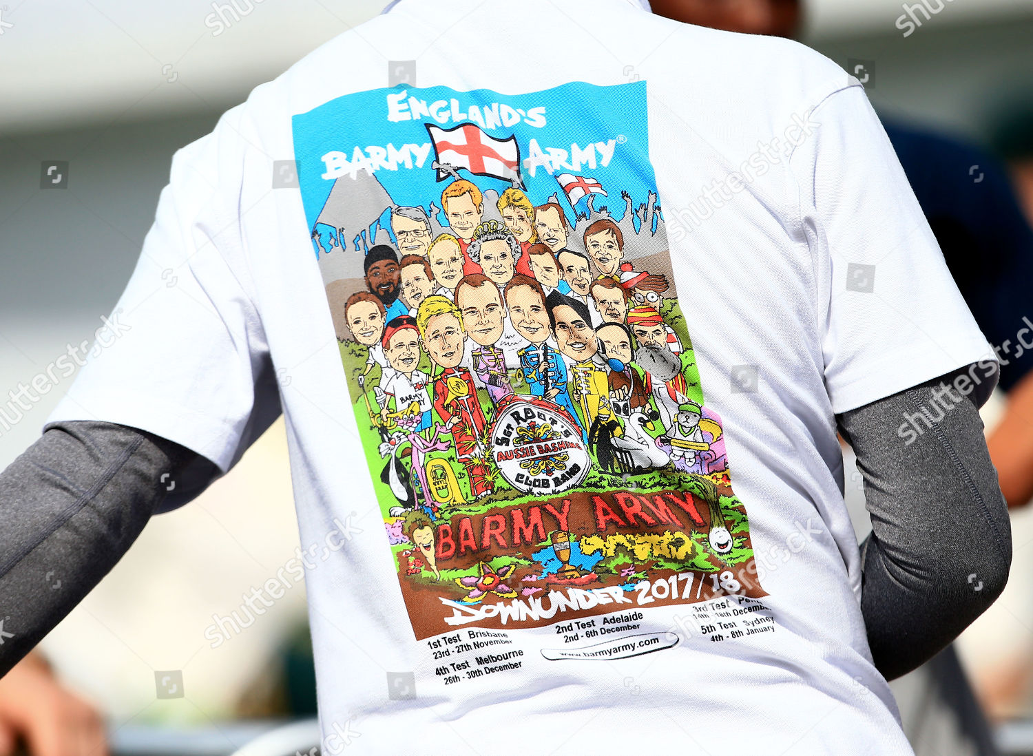 barmy army t shirt