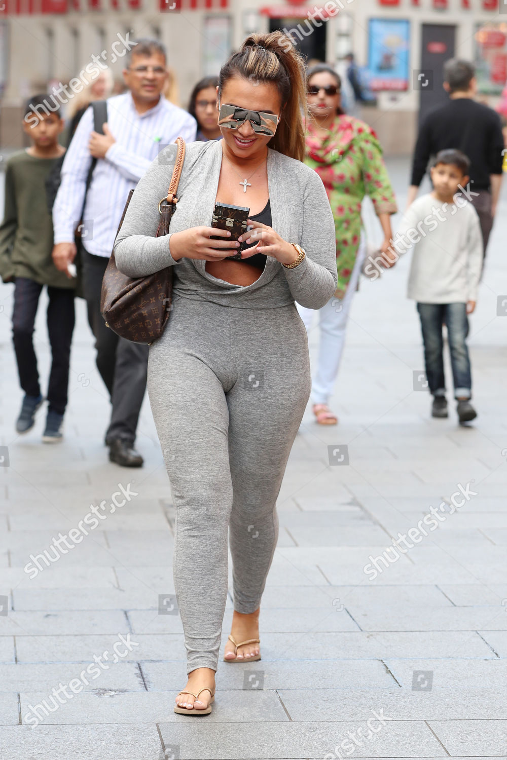 Lauren Goodger Heart Radio Global House Editorial Stock Photo