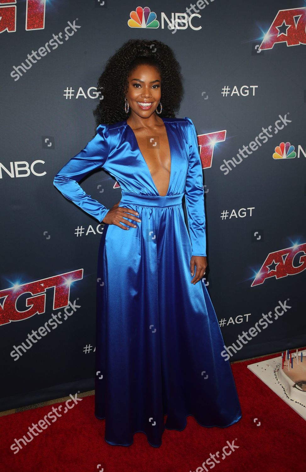 gabrielle union blue jumpsuit