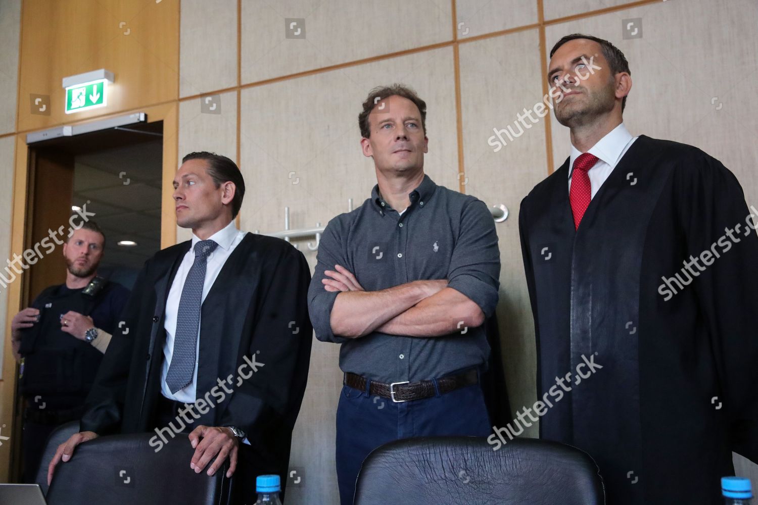 Defendant Alexander Falk C Accompanied By His Editorial Stock Photo Stock Image Shutterstock