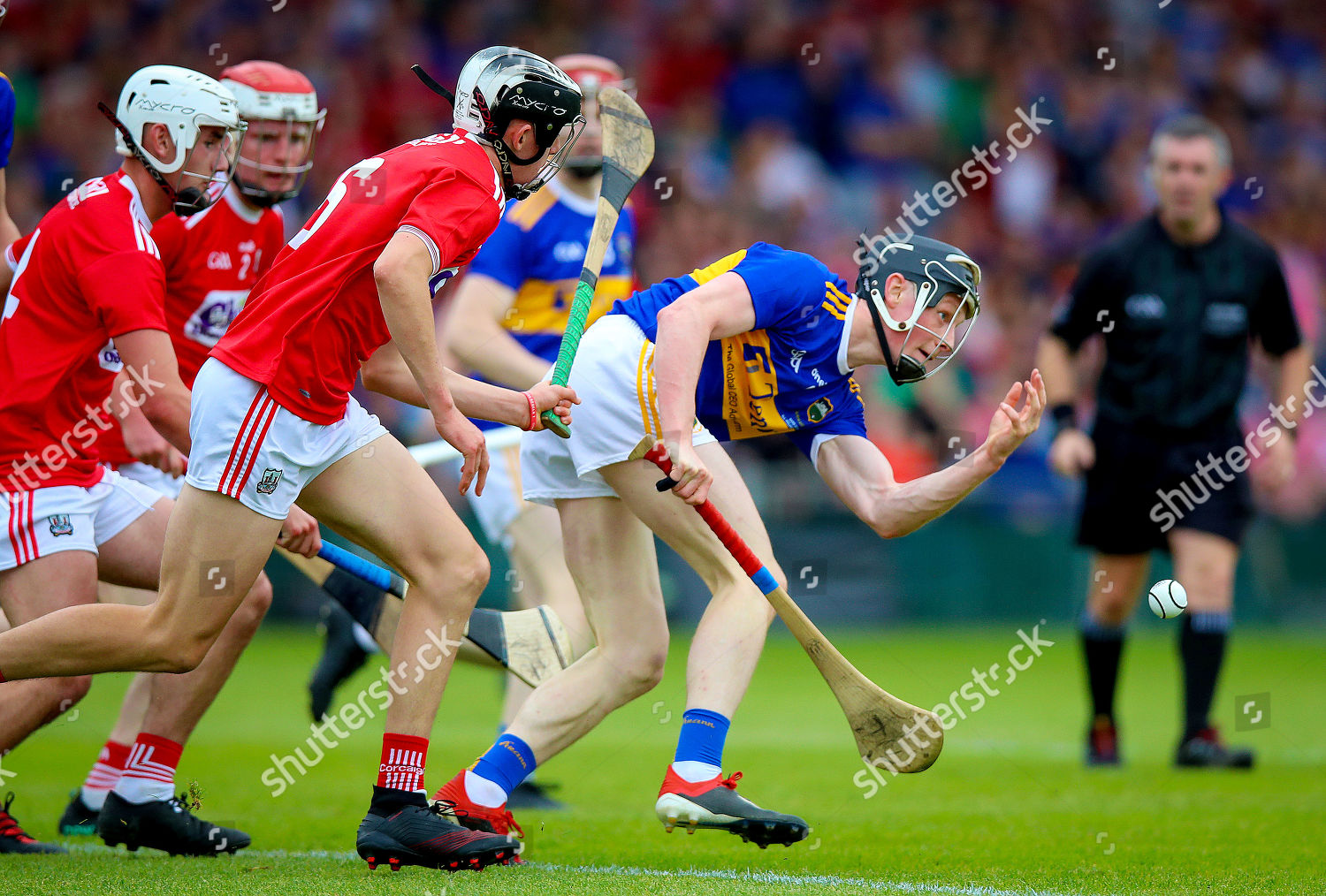 Cork Vs Tipperary Tipperarys Jerome Cahill Editorial Stock Photo
