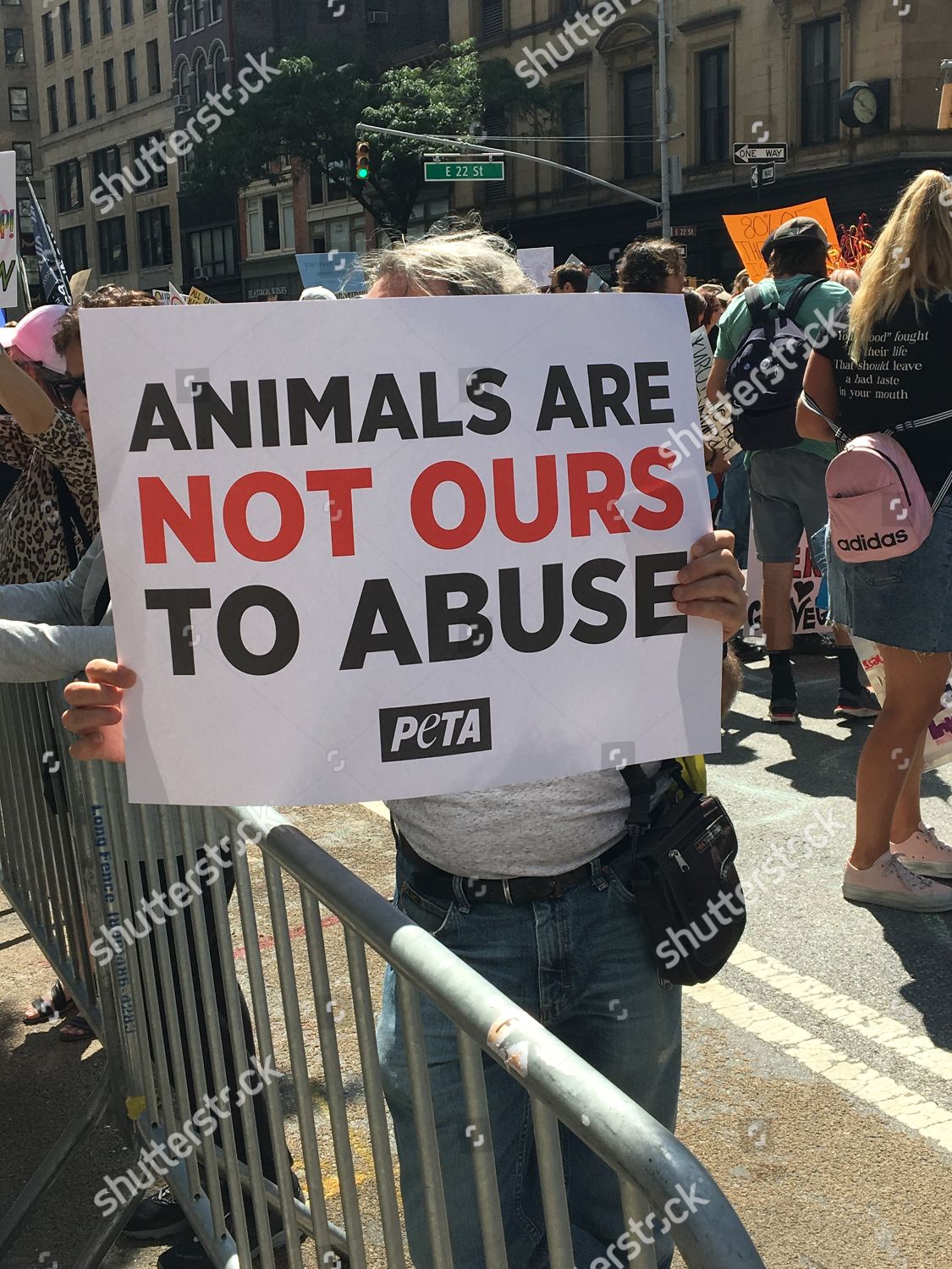 Animal Rights March 2019 Nyc Editorial Stock Photo - Stock Image ...