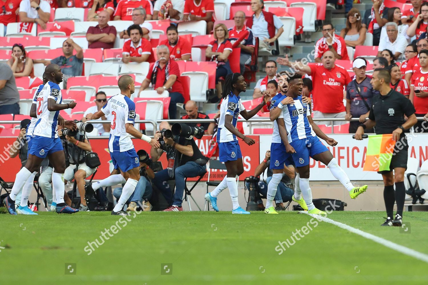 Fc Porto Celebrates His Team Mates After Editorial Stock Photo Stock Image Shutterstock