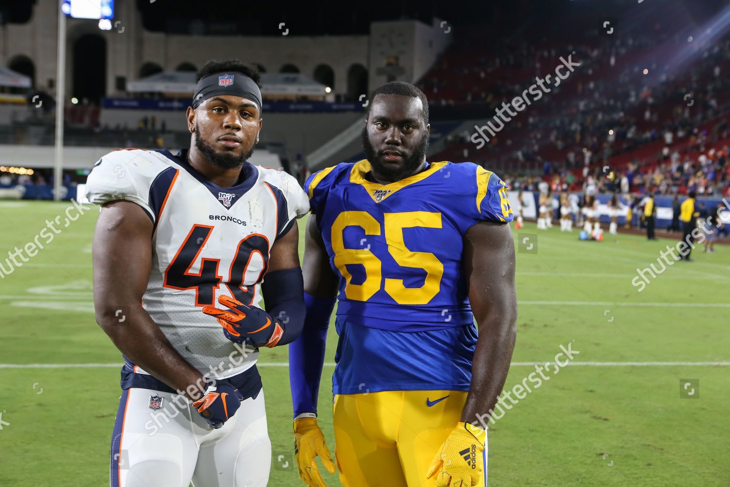 Rams vs Broncos - Los Angeles Coliseum