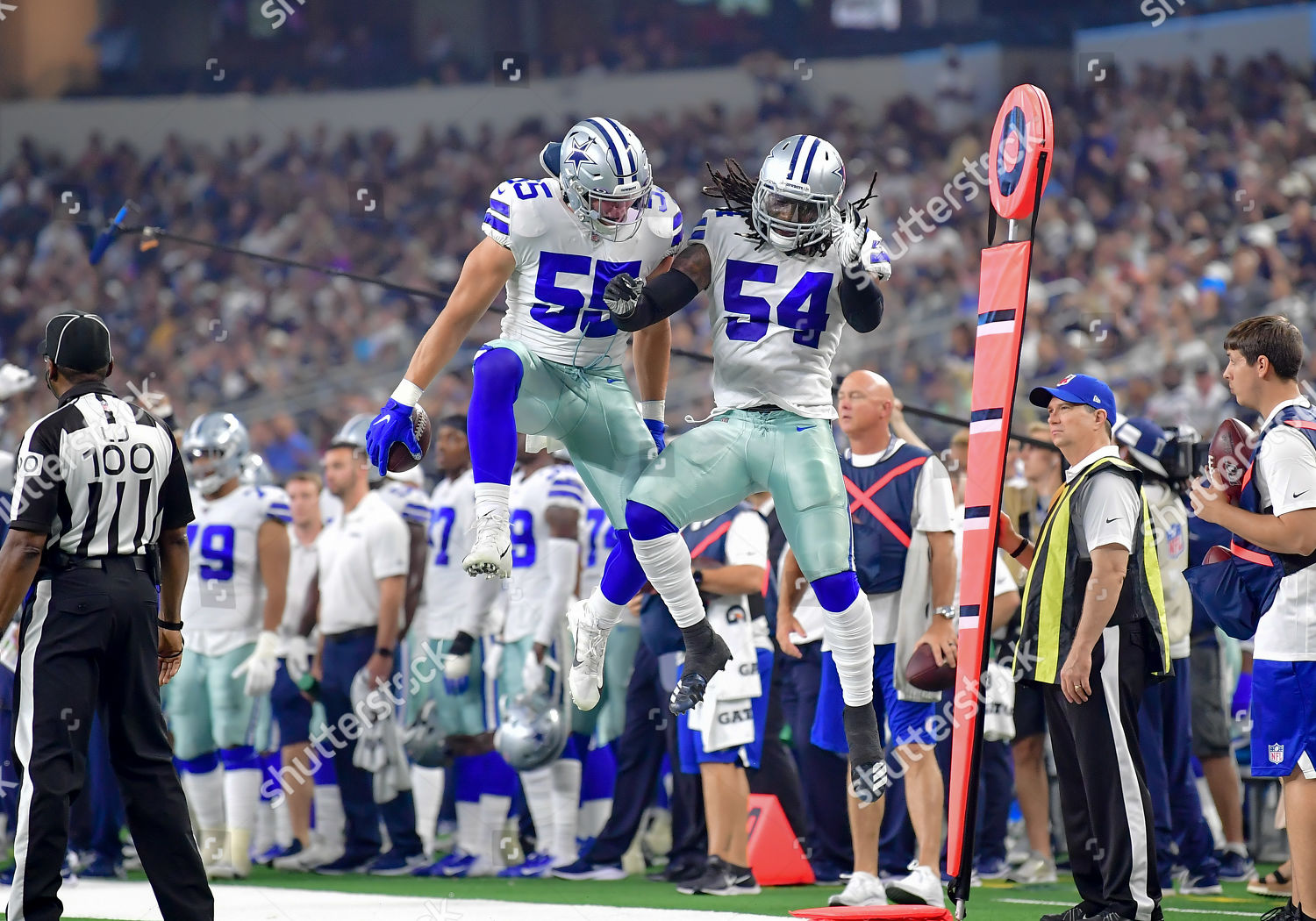 Dallas Cowboys Leighton Vander Esch Does Editorial Stock Photo - Stock  Image