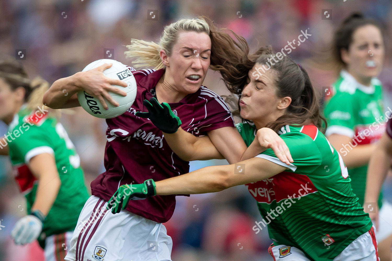 2582019 Mayo Vs Galway Mayos Dayna Editorial Stock Photo Stock Image