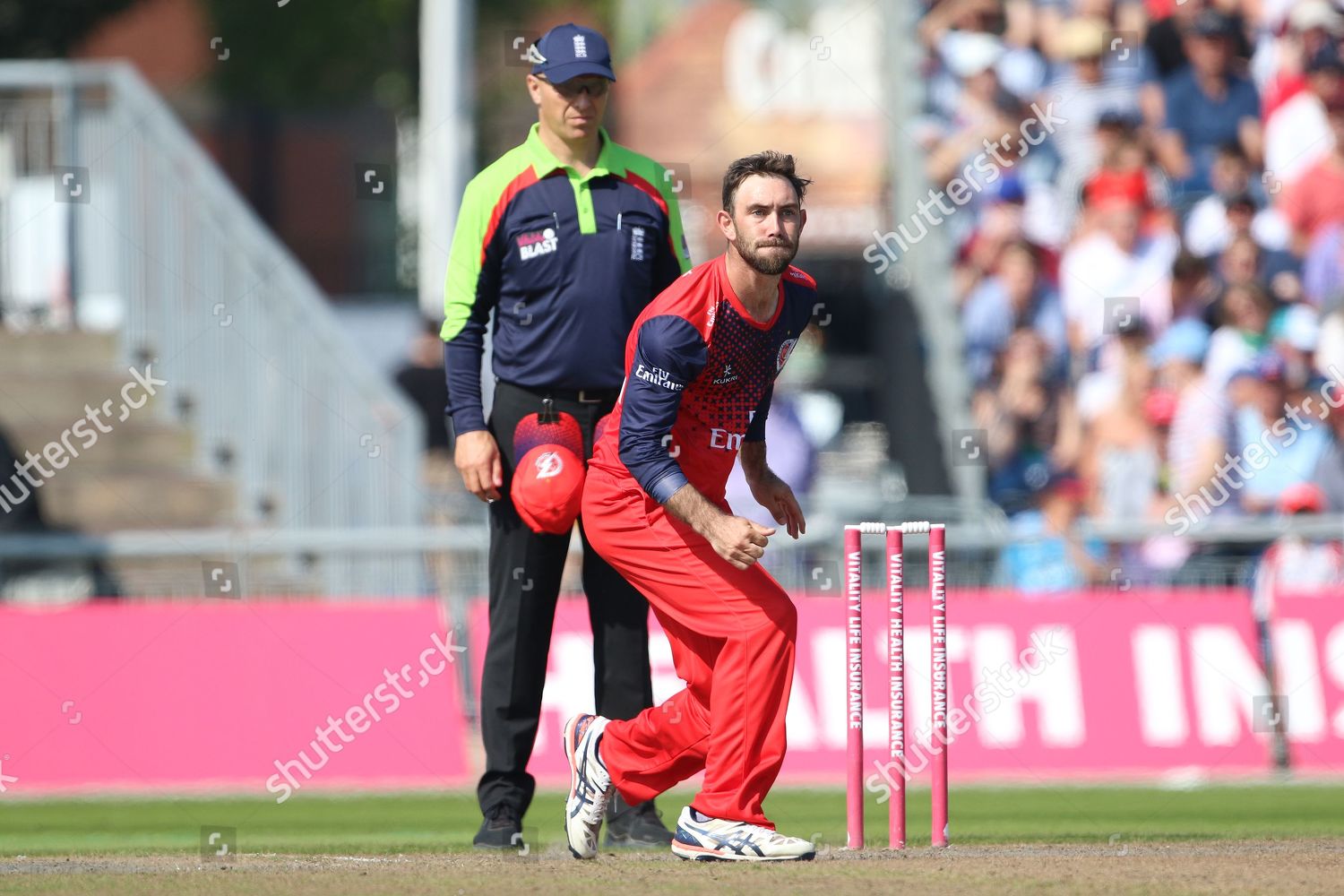 Lancashire Lightnings Glenn Maxwell during Vitality T8 Editorial ...