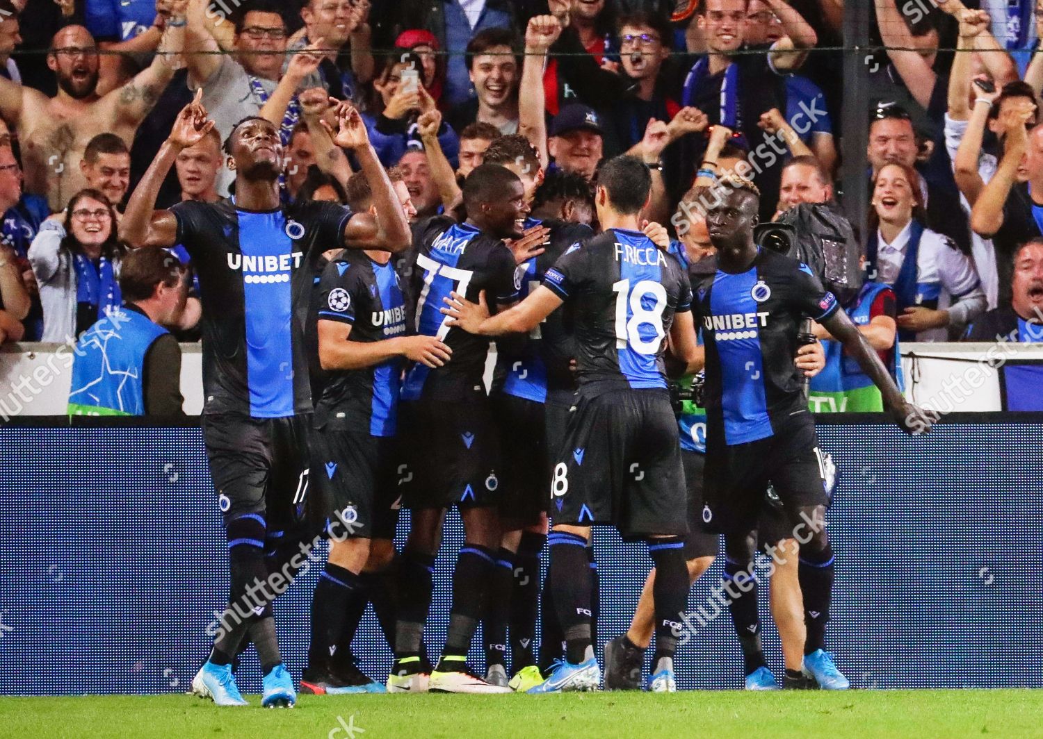 Players Club Brugge Celebrate Their 10 Editorial Stock Photo - Stock Image  | Shutterstock