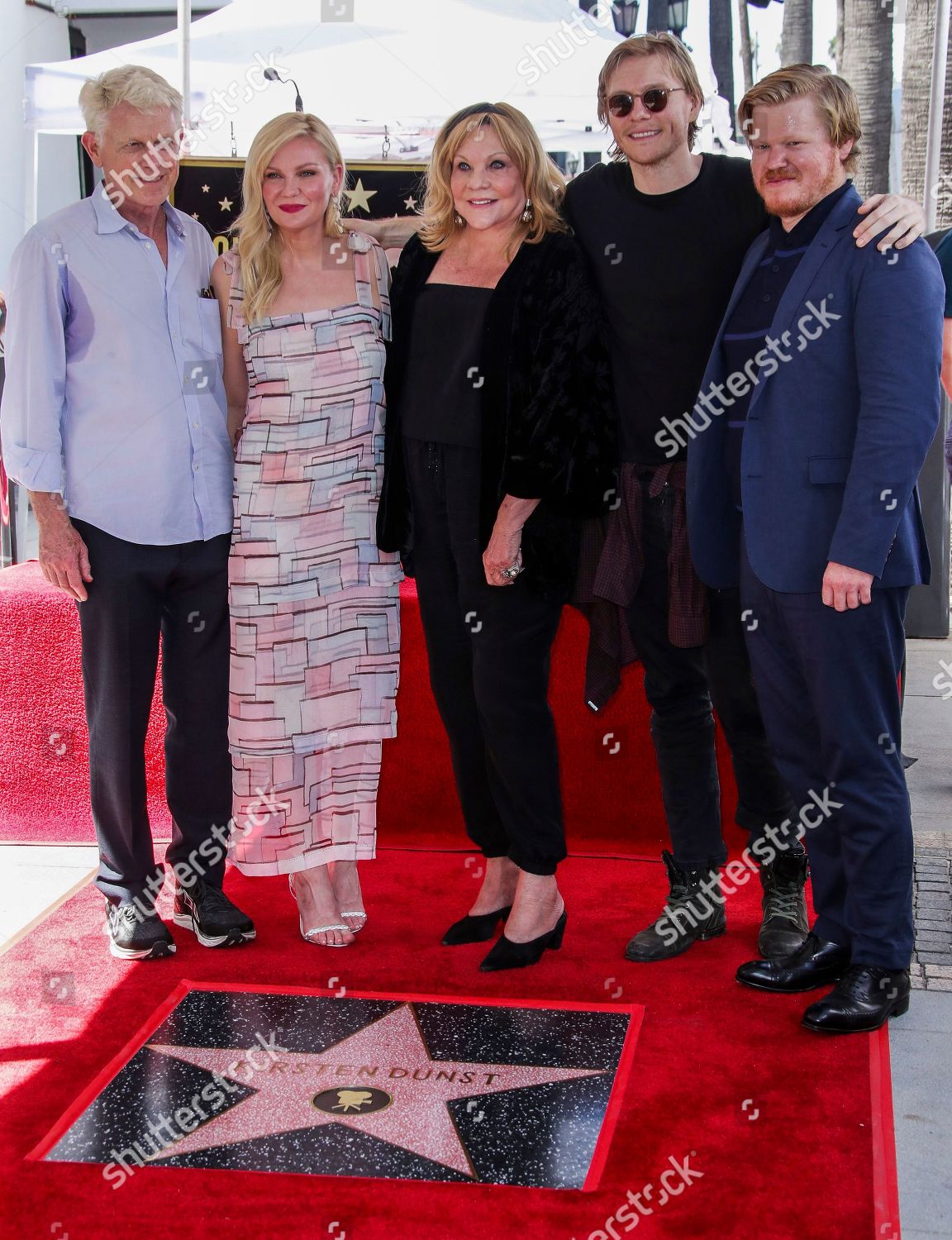 Klaus Dunst Kirsten Dunst Inez Rupprecht Editorial Stock Photo - Stock