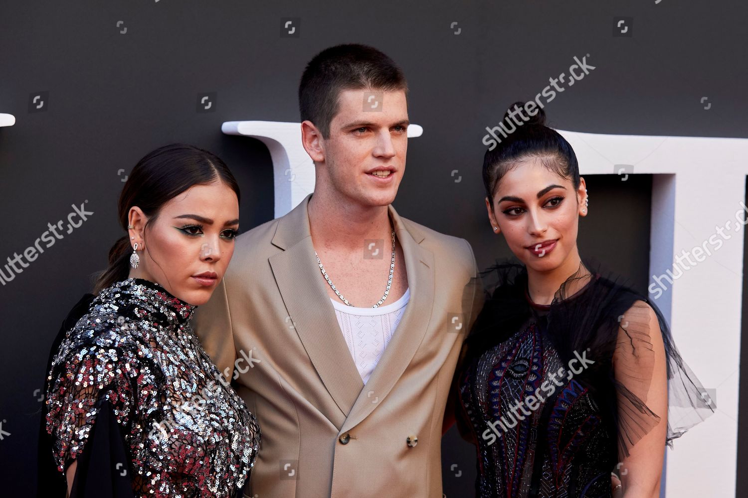 Danna Paola Miguel Bernadeau Mina El Hammani Editorial Stock Photo Stock Image Shutterstock