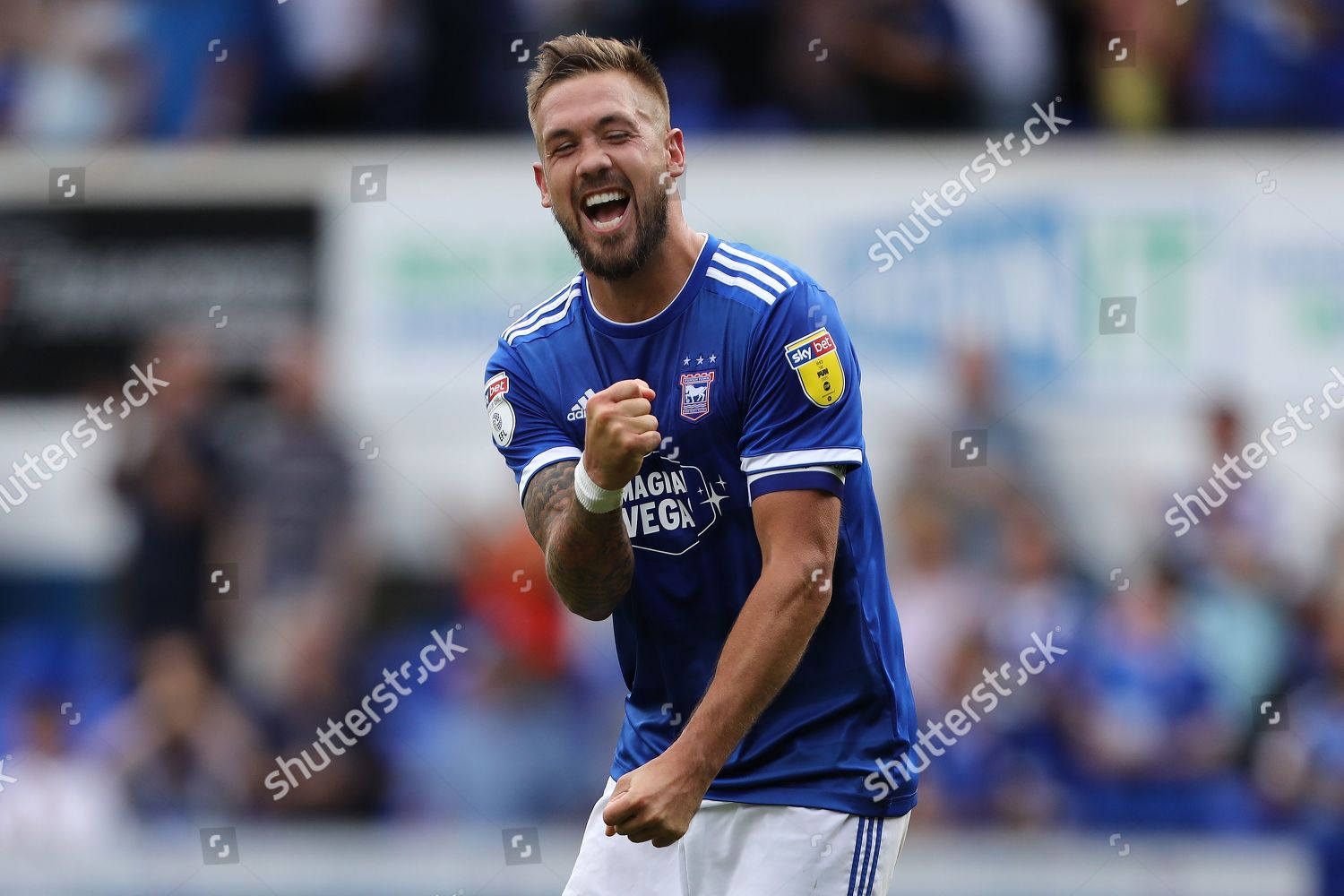 Luke Chambers Ipswich Town Celebrates 30 Editorial Stock Photo - Stock ...