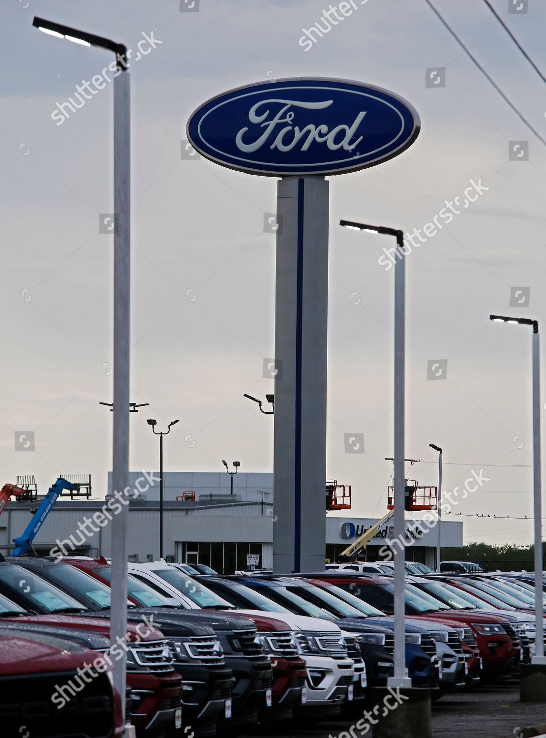 Ford Dealership Greenville Tx >> Ford Pickups Sit Ford Dealership Greenville Texas Editorial Ford Dealership Greenville Tx >> Ford Pickups Sit Ford Dealership Greenville Texas Editorial