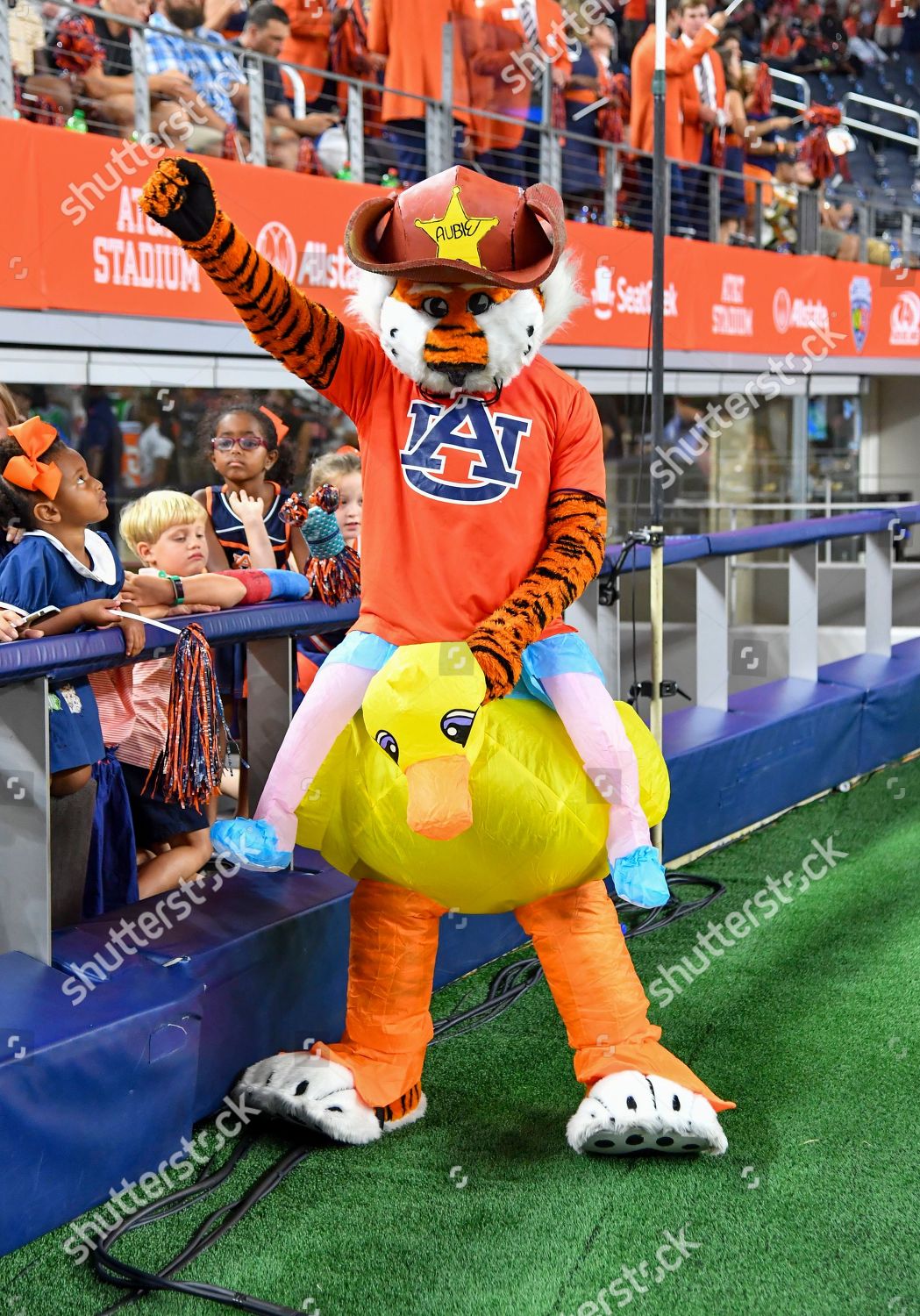 Auburn Mascot Aubie Tiger Ncaa Advocare Editorial Stock Photo - Stock ...