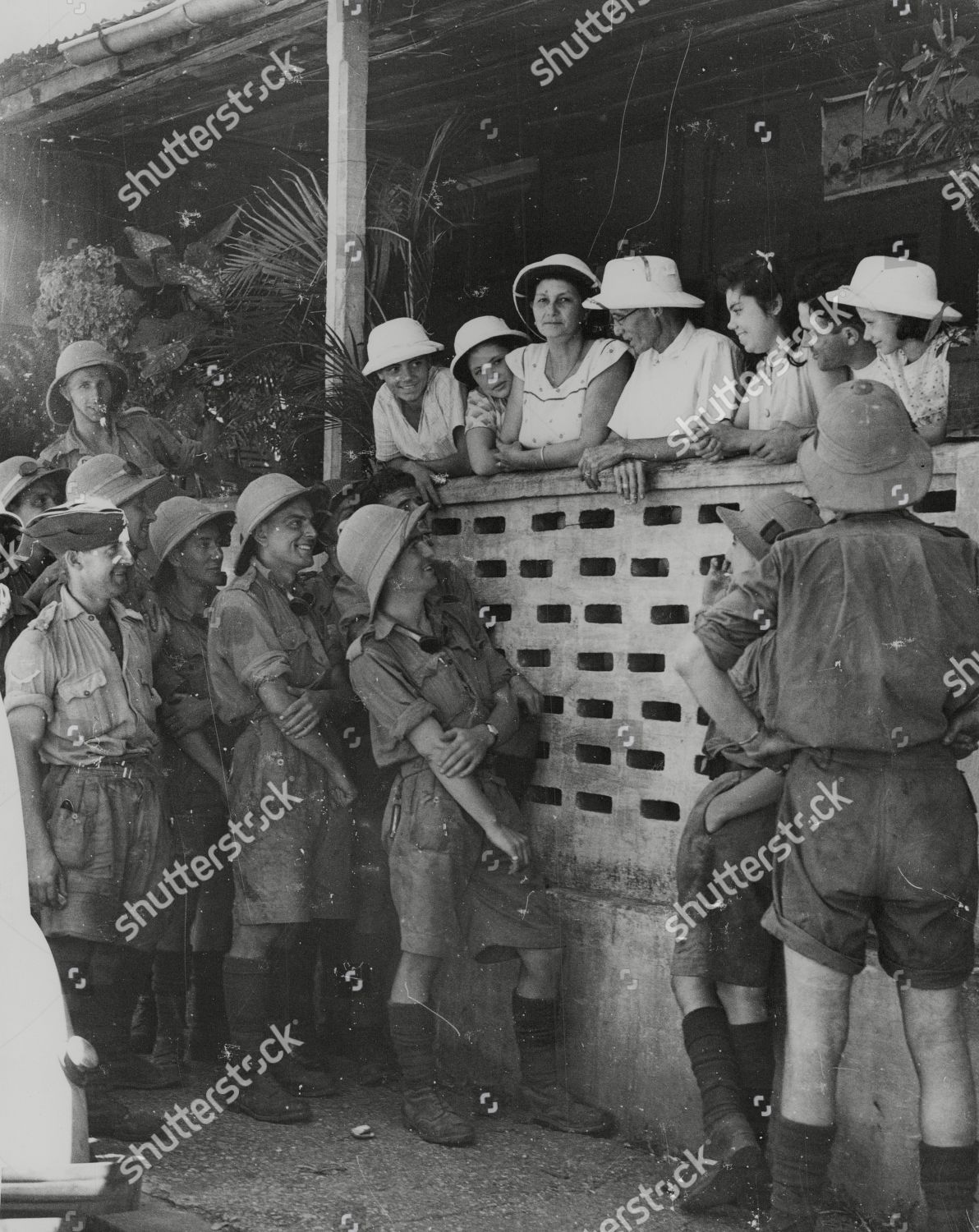 Wwii Britain British Army Madagascar Picture Editorial Stock Photo ...