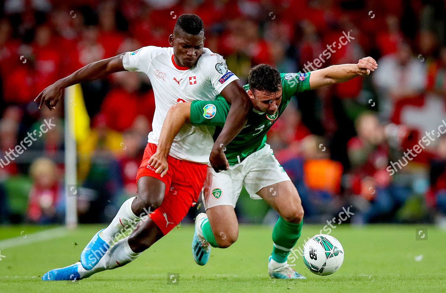 Republic Ireland Vs Switzerland Switzerlands Breel Editorial Stock