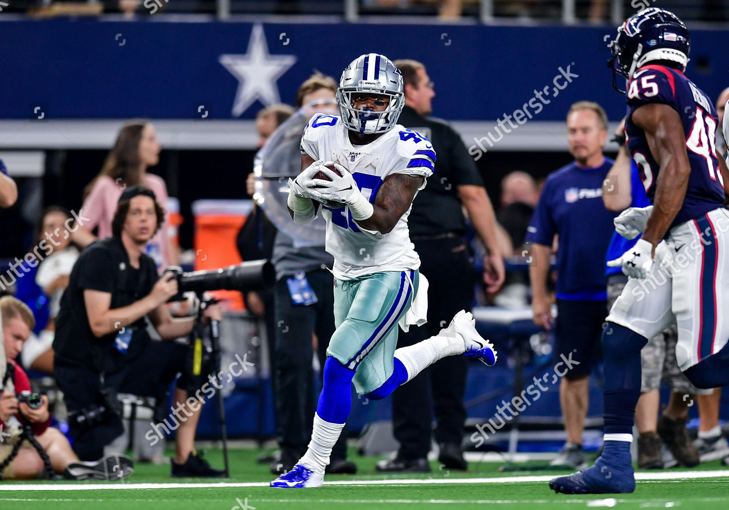 Th Dallas Cowboys Running Back Mike Editorial Stock Photo - Stock Image ...