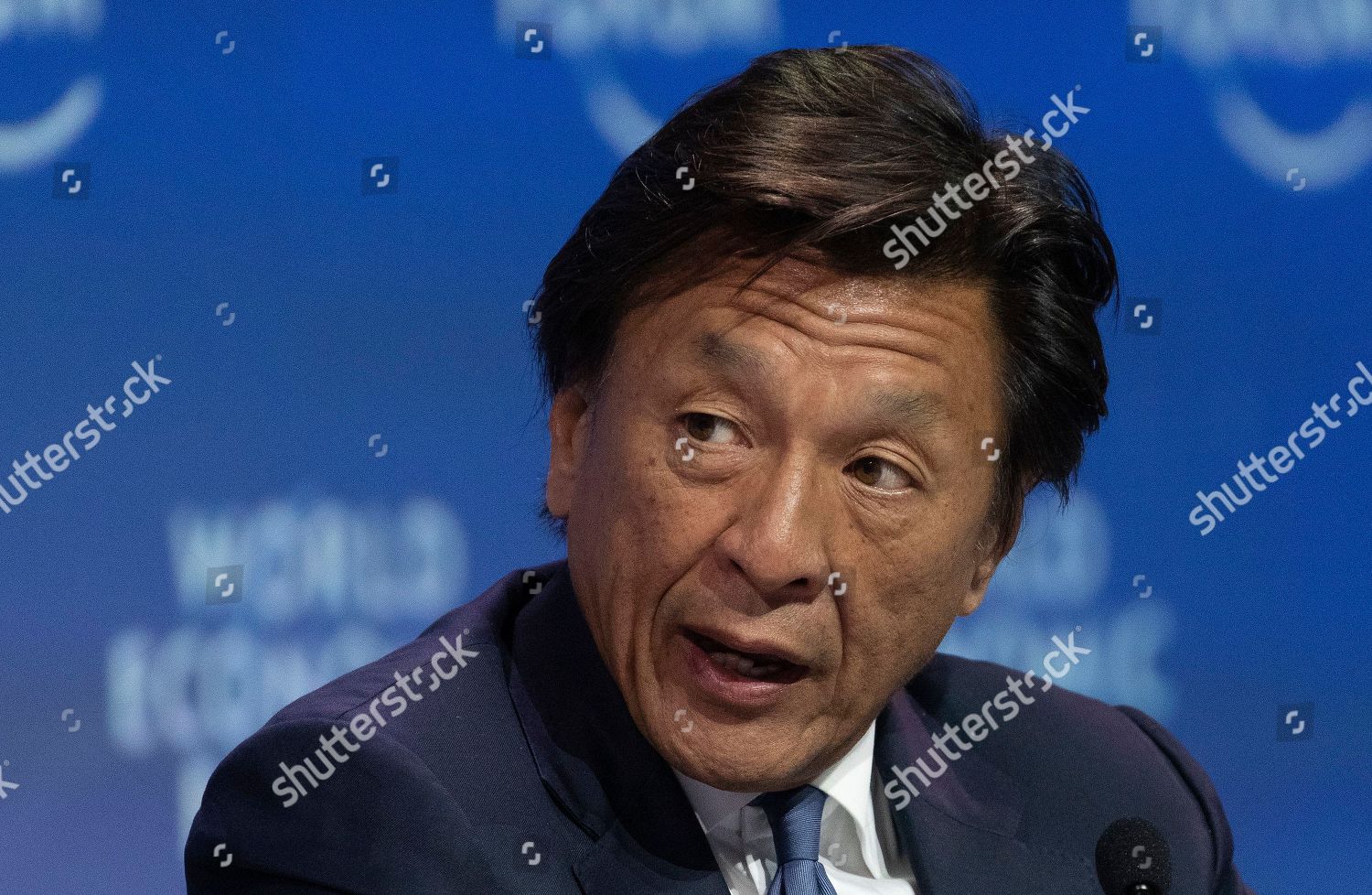 Alex Liu Managing Partner Chairman Kearney Editorial Stock Photo