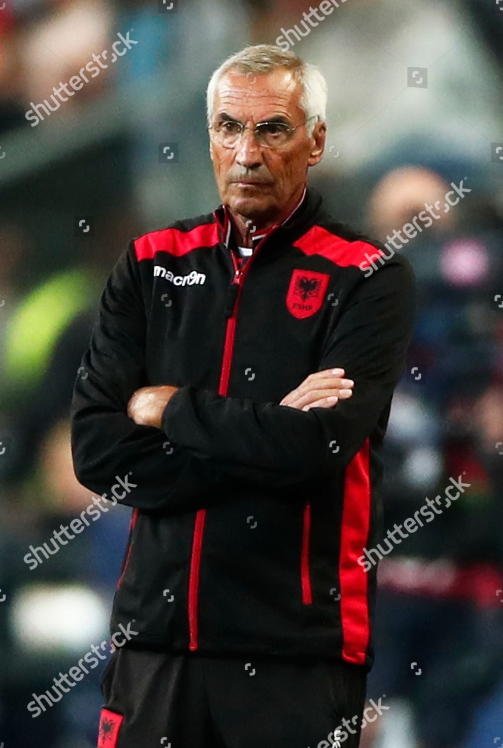 Albanias Head Coach Edoardo Reja Reacts Editorial Stock Photo - Stock Image  | Shutterstock Editorial