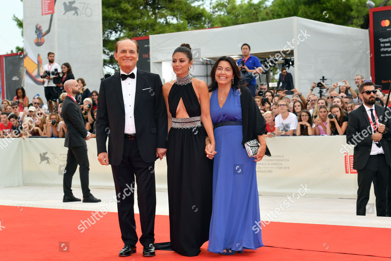 La Madrina Alessandra Mastronardi Her Family Editorial Stock Photo ...