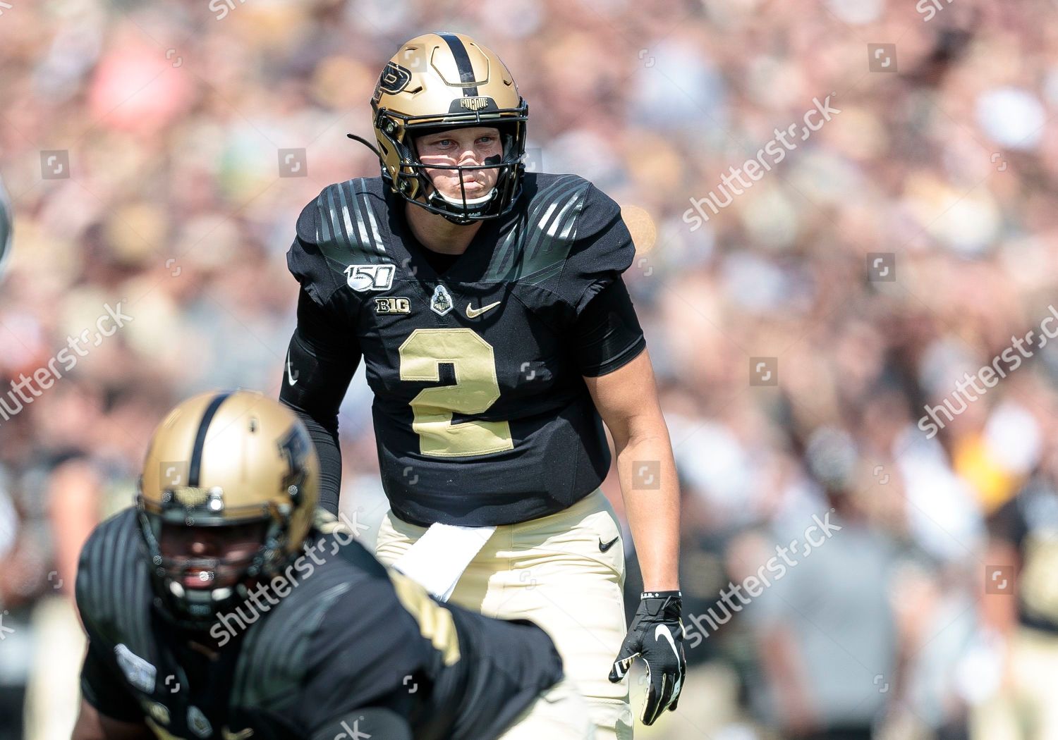 Purdue Quarterback Elijah Sindelar 2 Directs Editorial Stock Photo ...